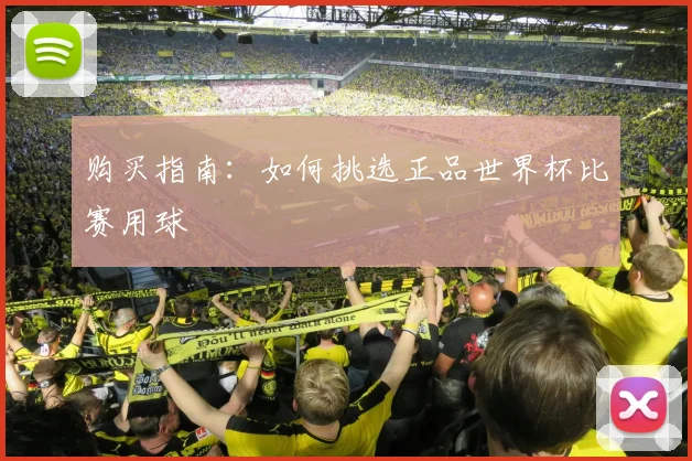 购买指南:如何挑选正品世界杯比赛用球